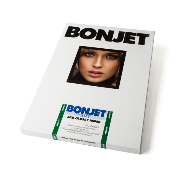 Bonjet PhotoArt Silk Glossy 240g Formatware 32,9 x 48,3 cm (DIN A3+) - 30 Blatt