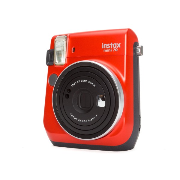 Fuji Instax Mini 70 Sofortbildkamera rot