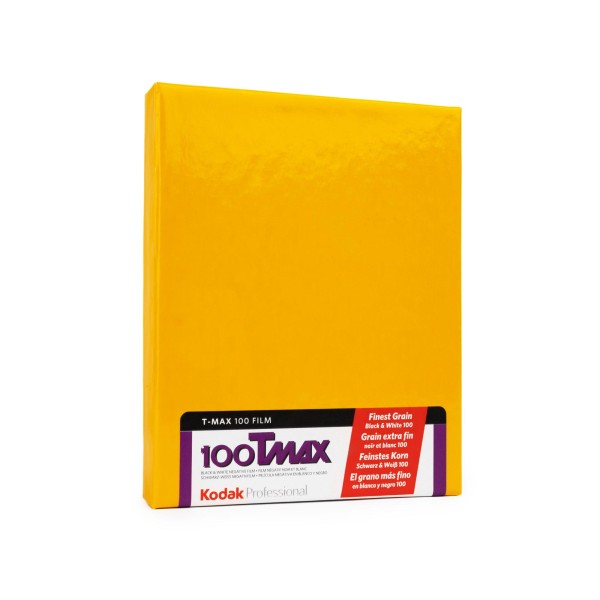 Kodak T-MAX TMX 100 4x5" 10 Blatt - MHD 06-2023