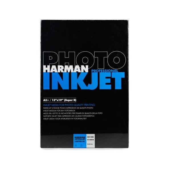 Harman Crystaljet Elite Luster RC 260g Formatware 32,9 x 48,3 cm (DIN A3+) - 25 Blatt