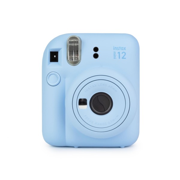 Fuji Instax Mini 12 Sofortbildkamera pastel blue