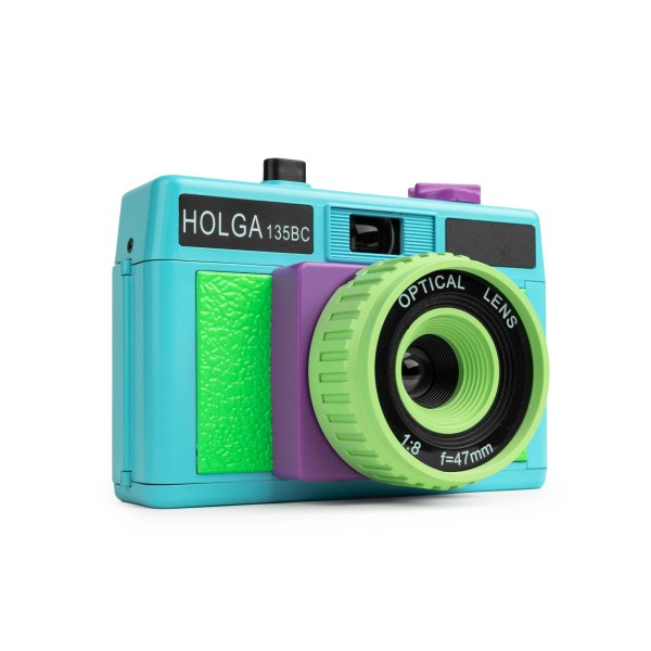 HOLGA 135BC hellbau grün Color Edition 35mm Kamera