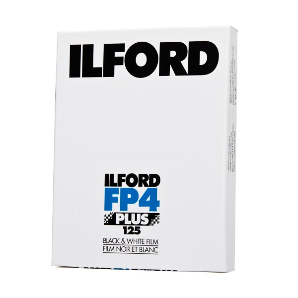 Ilford FP4 Plus 125 4x5" 25 Blatt MHD: 03/2022
