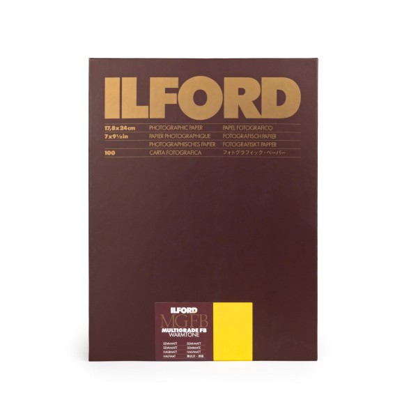 Ilford Multigrade FB Warmtone 24K semimatt 17,8 x 24 cm 100 Blatt