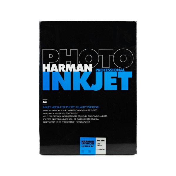 Harman Crystaljet Elite Luster RC 260g Formatware 29,7 x 42 cm (DIN A3) -100 Blatt