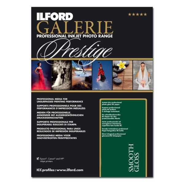 Ilford Galerie Smooth Gloss 290g Rollenware - Breite: (36") 91,4 cm - Länge: 30,5 m