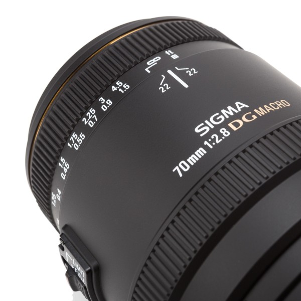Sigma 70 mm f2.8 EX DG Macro Makroobjektiv mit Festbrennweite für Nikon