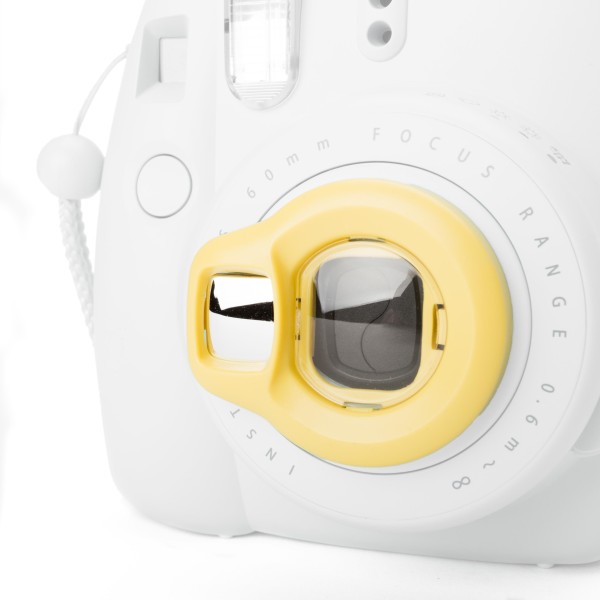 Fuji Instax Selfie Lens Mini 8 - Farbe: Gelb