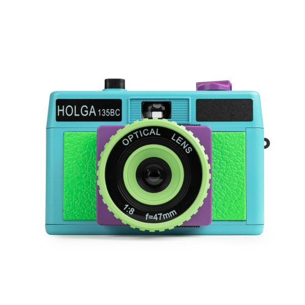 HOLGA 135BC hellbau grün Color Edition 35mm Kamera