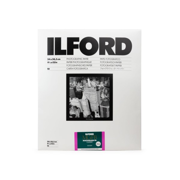 Ilford Multigrade FB Classic 1K glossy 24 x 30,5 cm 10 Blatt