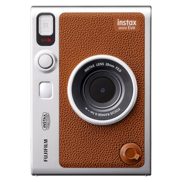 Fujifilm Instax Mini EVO braun EX D hybride Sofortbildkamera