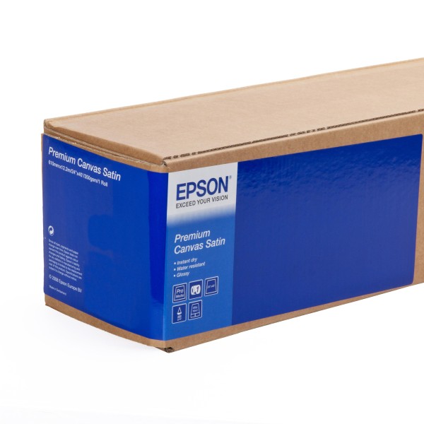 Epson Canvas Premium Satin 350g Rolle water resist - Breite: (24") 61 cm - Länge: 12,2 m