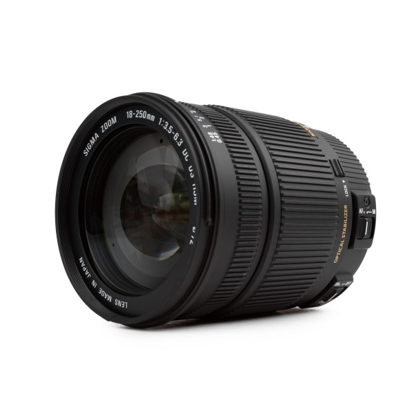 Sigma 18-250 mm f3.5-6.3 DC OS HSM Objektiv für Canon AF