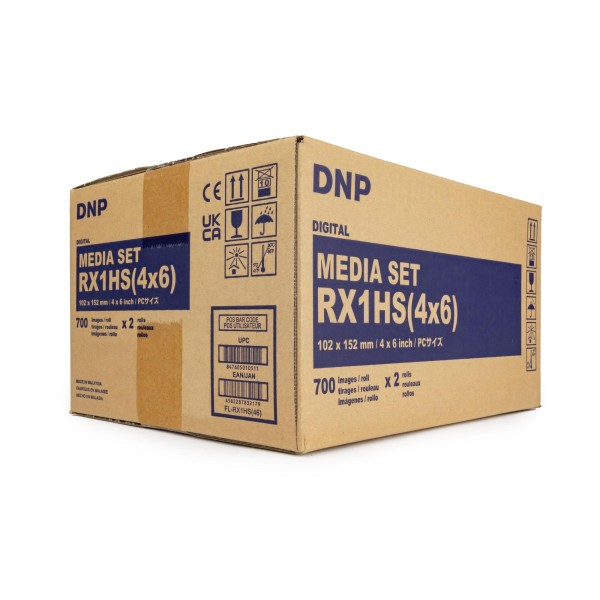 DNP DS-RX1HS Media Set 4x6" 1400 Print 10x15cm