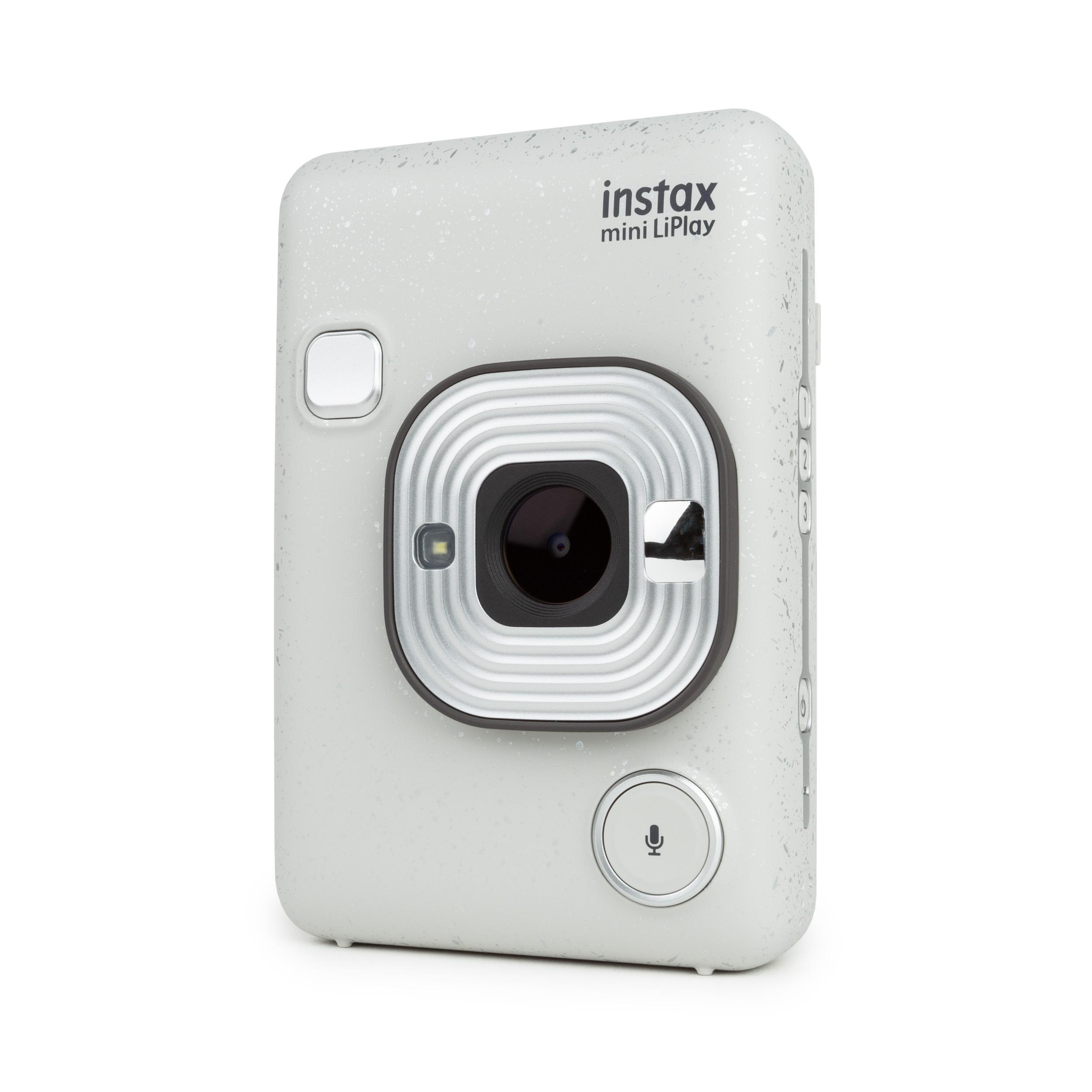 Fuji Instax mini LiPlay hybride Sofortbildkamera Stone White | Kamera