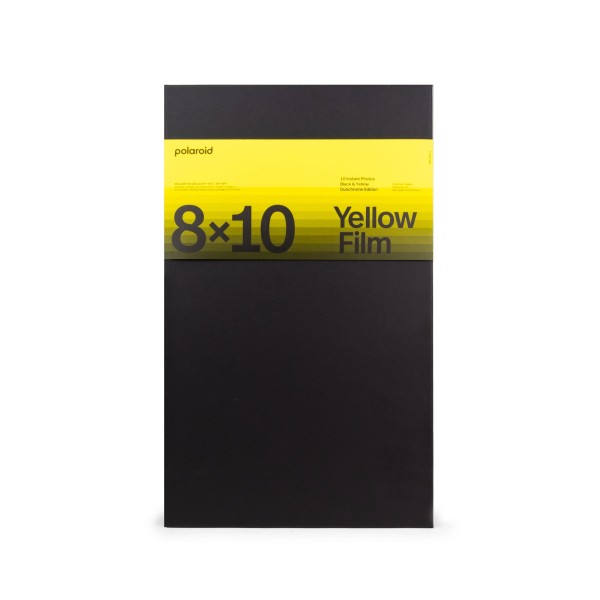 Polaroid 8x10" Duochrome Black&Yellow, 10 Bilder