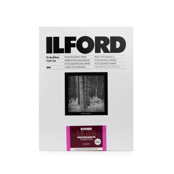 Ilford Multigrade FB Warmtone 1K glossy 17,8 x 24 cm 100 Blatt