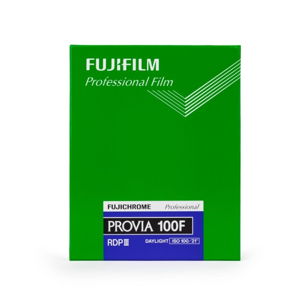 Fujifilm Provia 100F RDP III 4x5" 20 Blatt