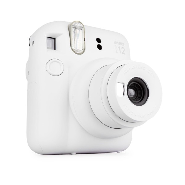 Fuji Instax Mini 12 Sofortbildkamera clay white