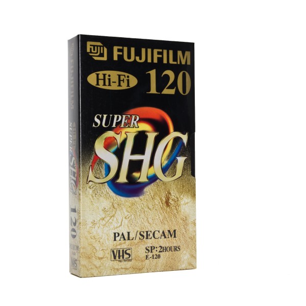 Fujifilm VHS SHG E-120 Video-Kassette